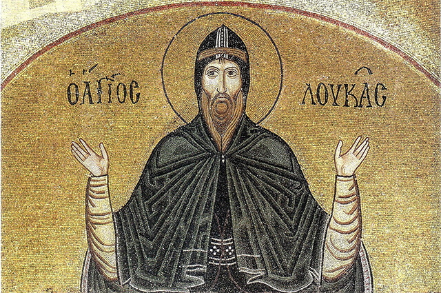 Икона святого Луки Елладского.