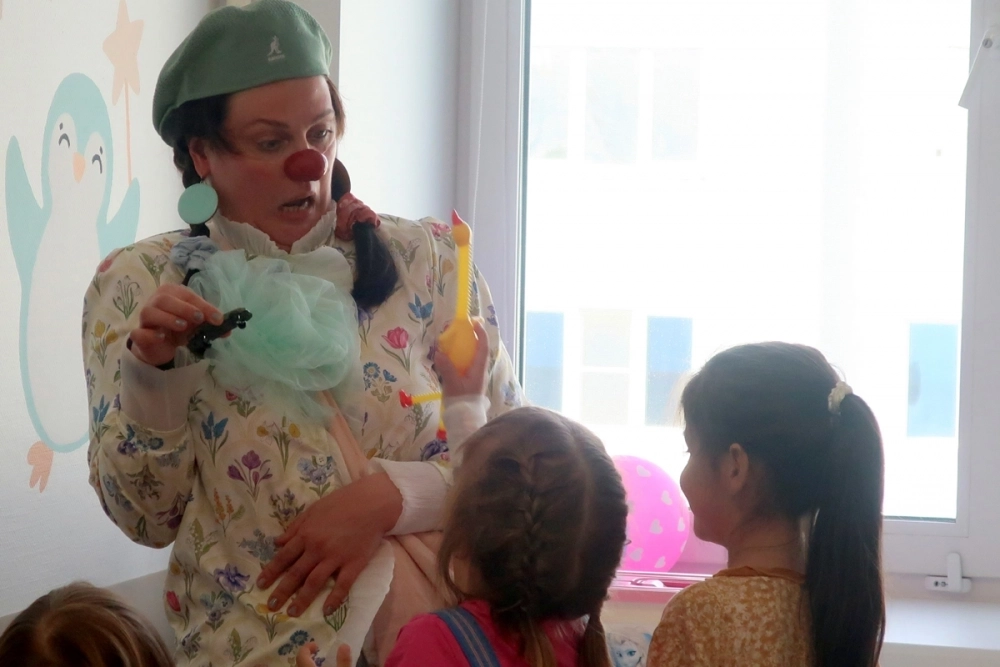 Доверие маленьких пациентов больницы завоёвано!