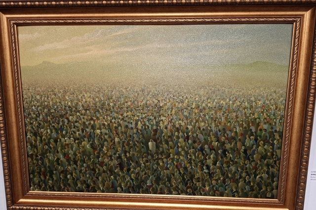 Христос в пустыне. 2020 г. Из коллекции галереи «Дом-Art».