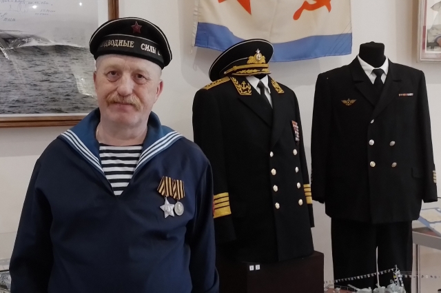 мичман Андрей Беленко, он служил на подводной лодке на Северном флоте.
