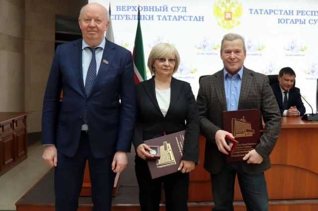 Перед выходом на пенсию Юсупов получил благодарность от руководителя Госсовета РТ.