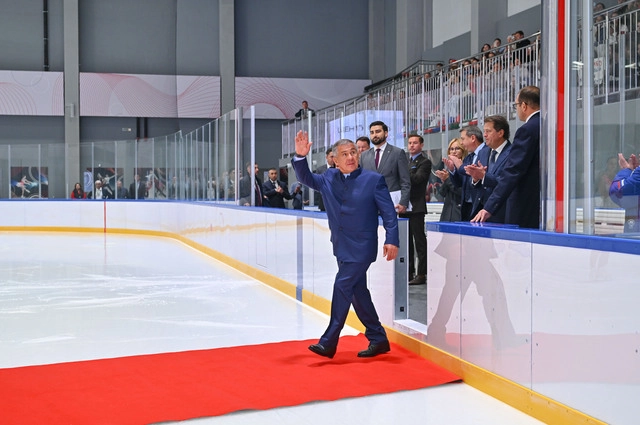 Торжественная церемония открытия Центра фигурного катания в Казани