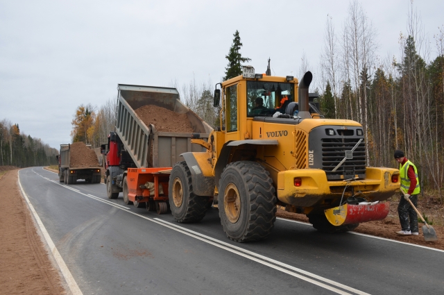 На автодороге Усть-Вага - Ядриха в 2019 году отремонтируют 48 километров.