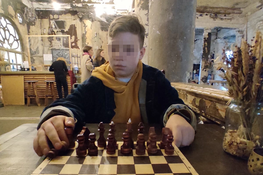 Фото 15-летнего Тимы Губского.