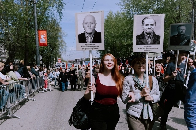 БЕССМЕРТНЫЙ ПОЛК ТОМСК