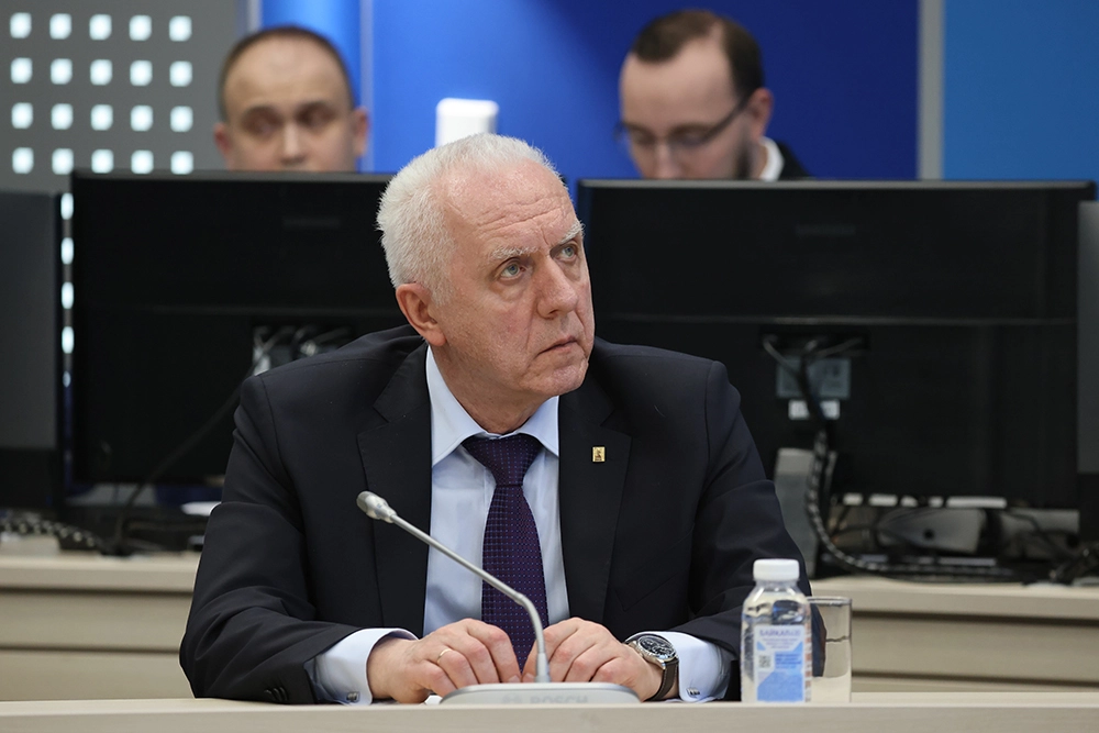 Полномочный представитель президента в Северо-Западном федеральном округе Александр Гуцан, март, 2025 год.