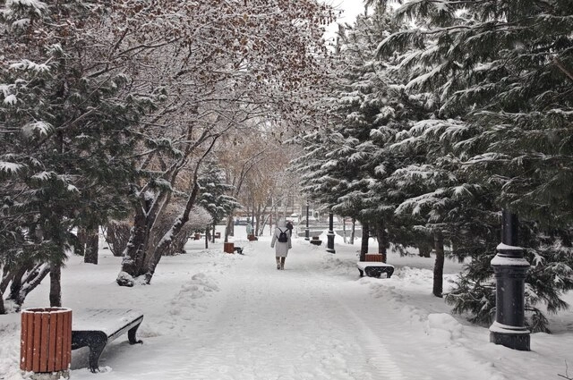 Существует поверье - каким будет 1 декабря, таким и вся зима.
