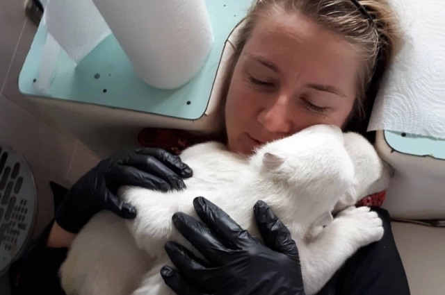 Сотрудницы зоопарка очень привязались и полюбили сына Седова