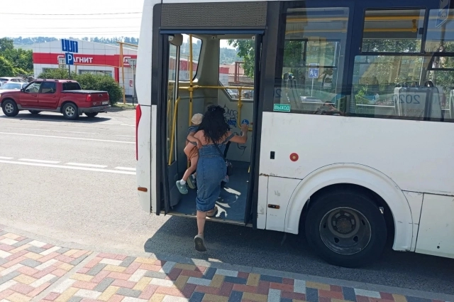 В этот день транспорт ходил отменно.