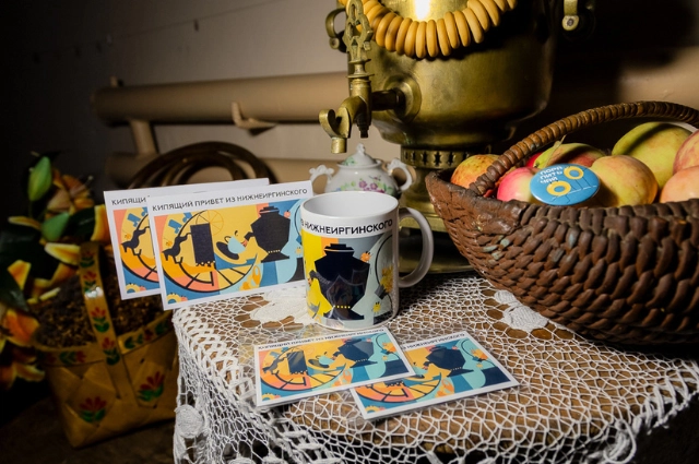 Культ самовара. В Нижнеиргинском прошёл праздник в честь открытия мурала