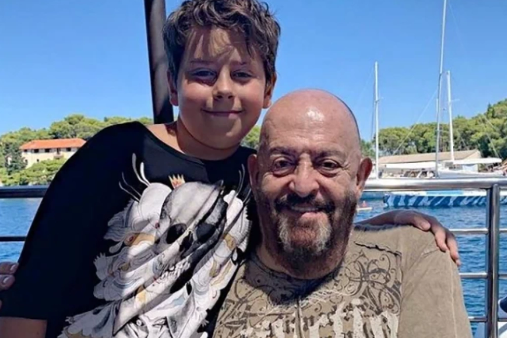 Михаил Шуфутинский с внуком Михаилом.