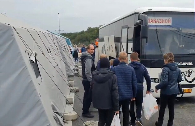  185 человек прибыли в Ейск 17 сентября.