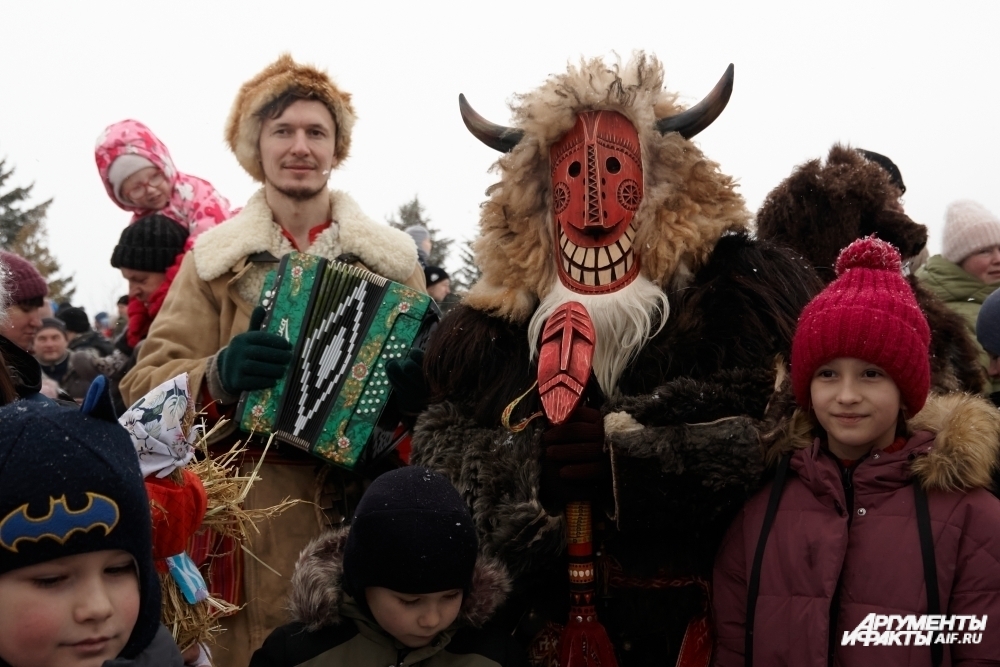 На Масленицу принято рядиться. 