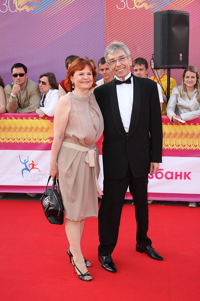 Юрий Никитин с женой Элеонорой.