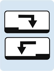 ЗНАК 8.3.4 и 8.3.5 НАПРАВЛЕНИЕ ДЕЙСТВИЯ.