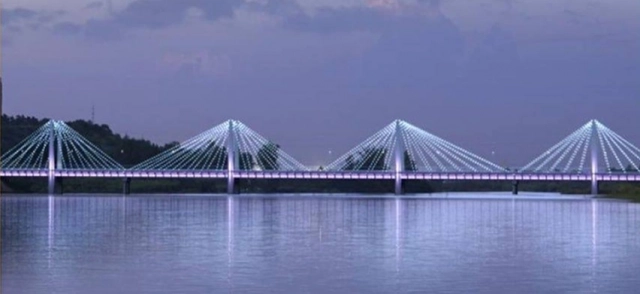 Проектный эскиз моста. 