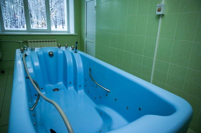 В Омском диагностическом центре есть прекрасное оборудование для водолечения.