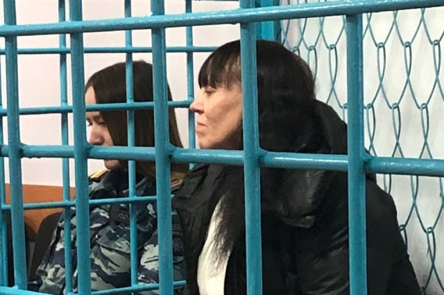 Обвиняемая Елена Бузыкина в суде