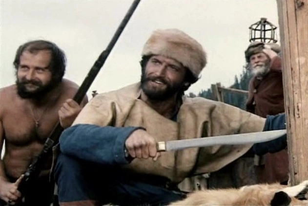 Никита Джигурда в роли Ивана Кольцо. Кадр из сериала «Ермак», 1996 г.