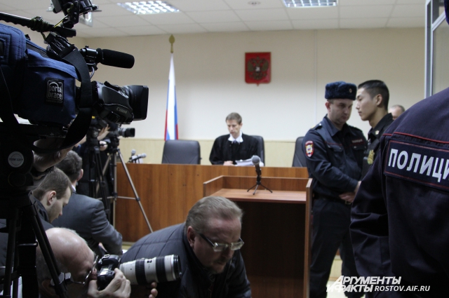 В суде Ростова идет процесс над членами банды международных террористов