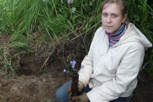 Евгения Тютчева участвует в раскопках уже пять лет. 