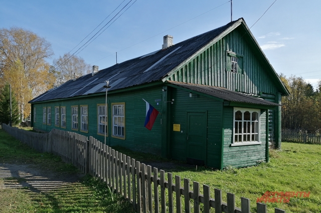 Начальная школа в Повалихино.