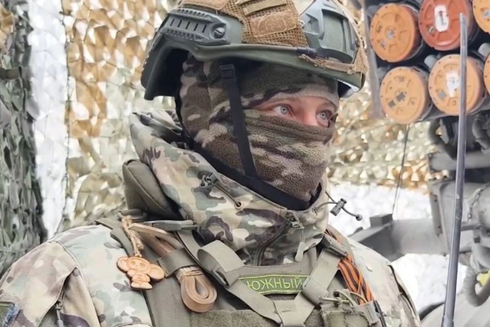 Старший наводчик РСЗО «Град» с позывным «Южный».