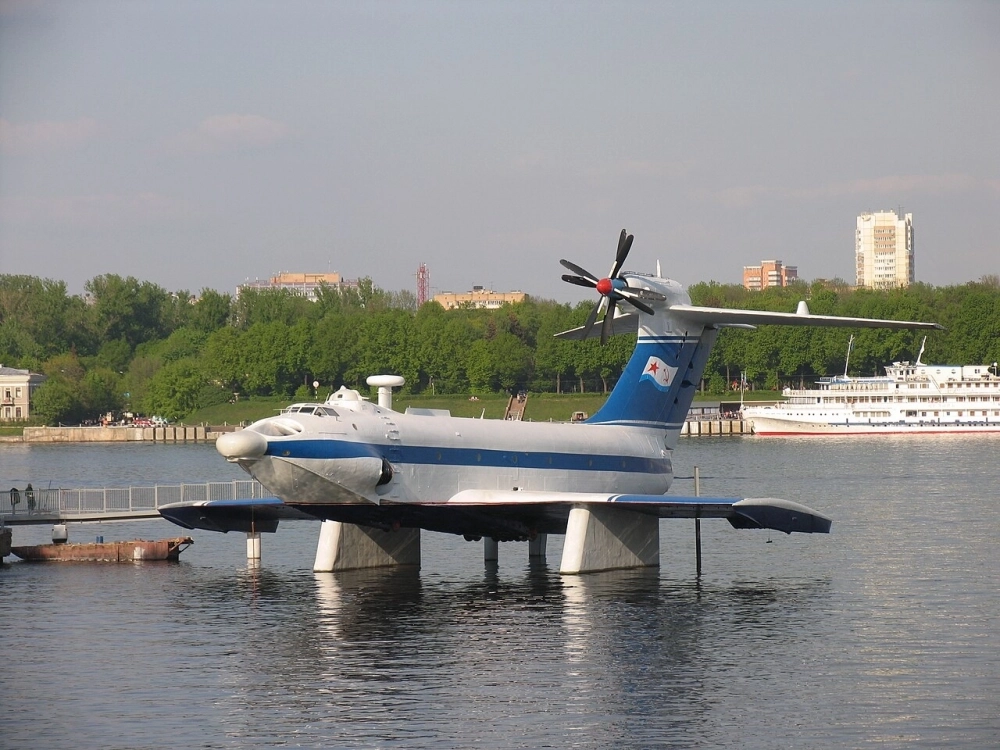 Экроплан «Орлёнок» в Музее ВМФ.