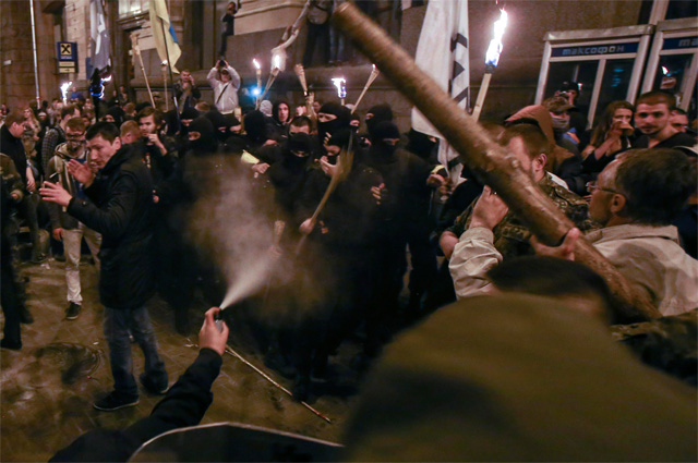 Беспорядки в Киеве 29 апреля 2014 года