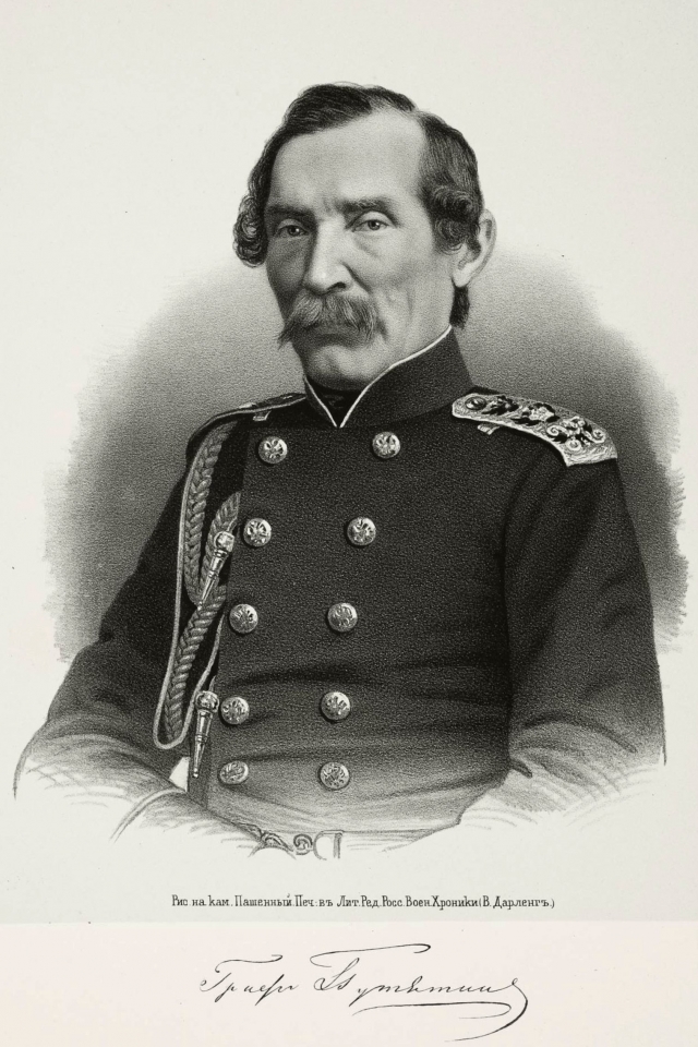 Путятин Евфим Васильевич, русский граф, генерал-адъютант, адмирал. 1858-1860 гг.