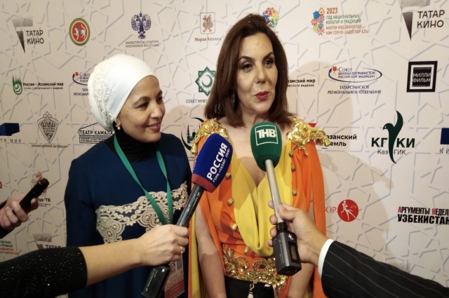Актриса из Туниса, директор кинофестиваля Тунис-Франция Вахида Дриди. 