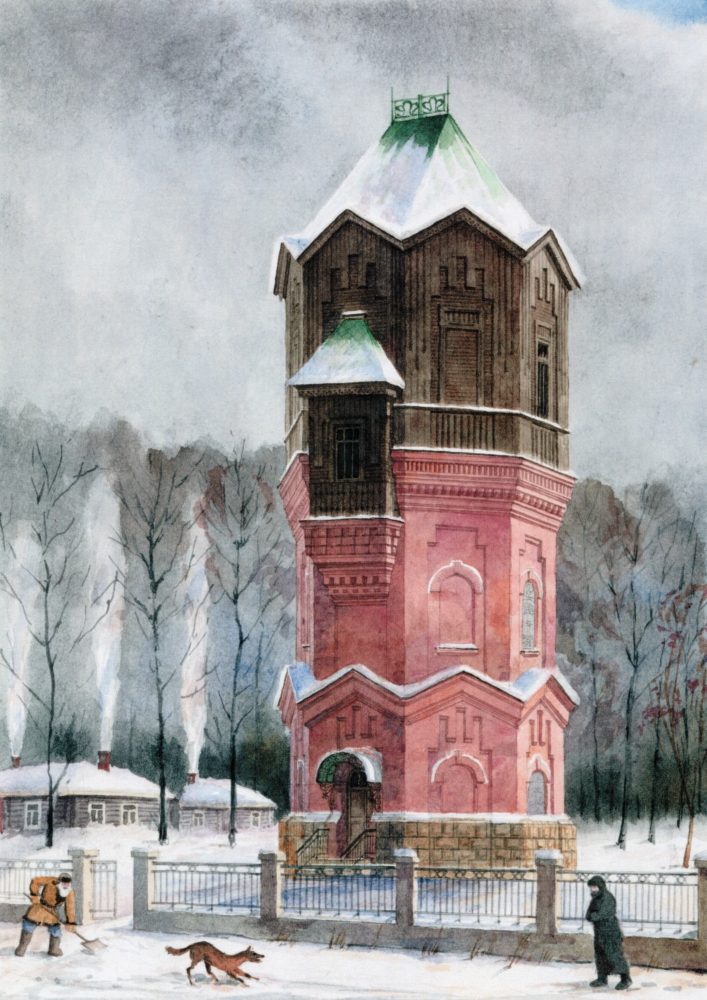 Водонапорная башня в челябинске