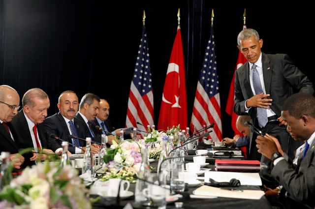 Президент США Барак Обама на саммите G20.