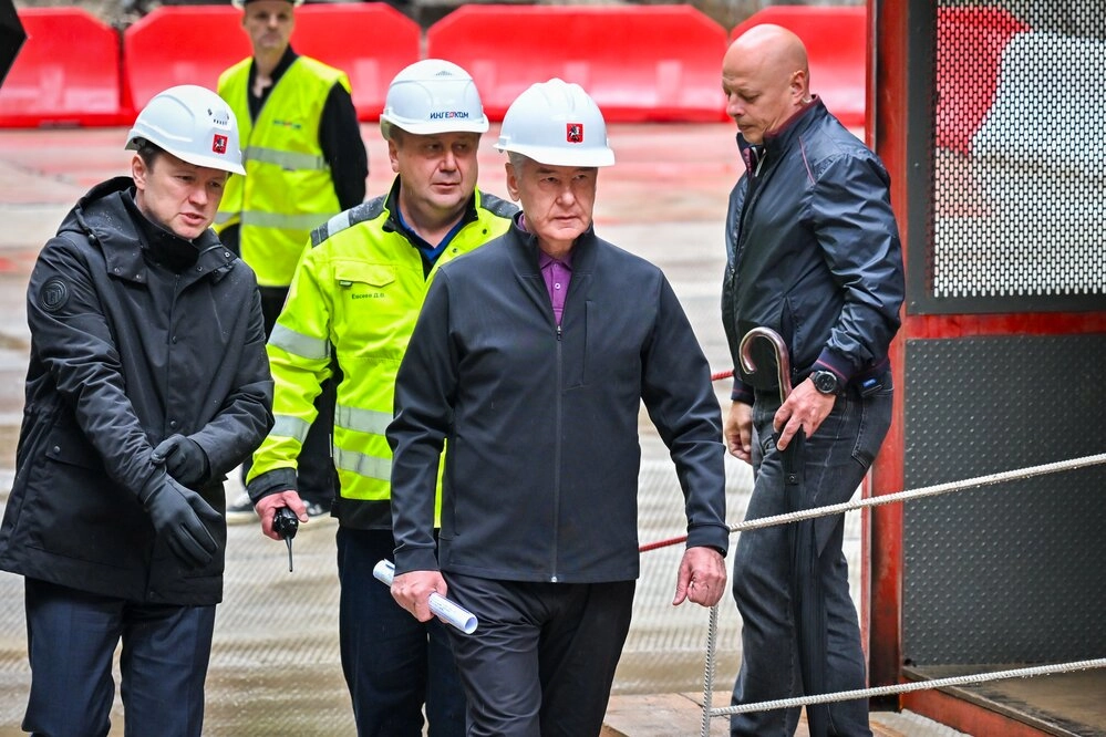 Сергей Собянин запустил проходку на новой линии.