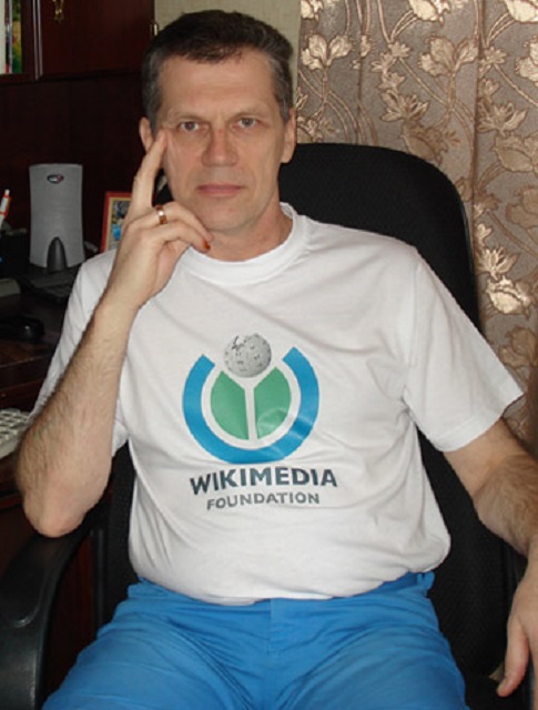 Википедист Геннадий Липунов.