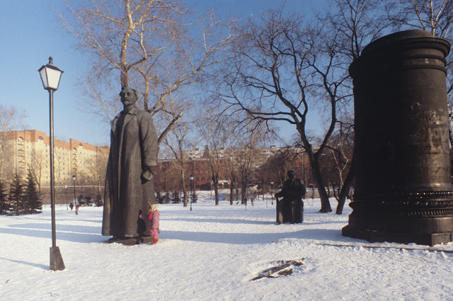 Памятник Феликсу Дзержинскому в парке «Музеон».