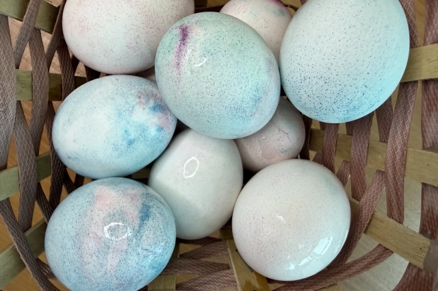 Результат окрашивания спустя 20 минут.