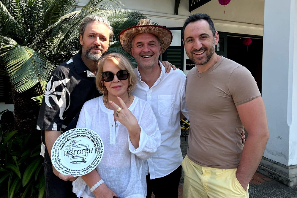 Съемки фильма «Негоген».