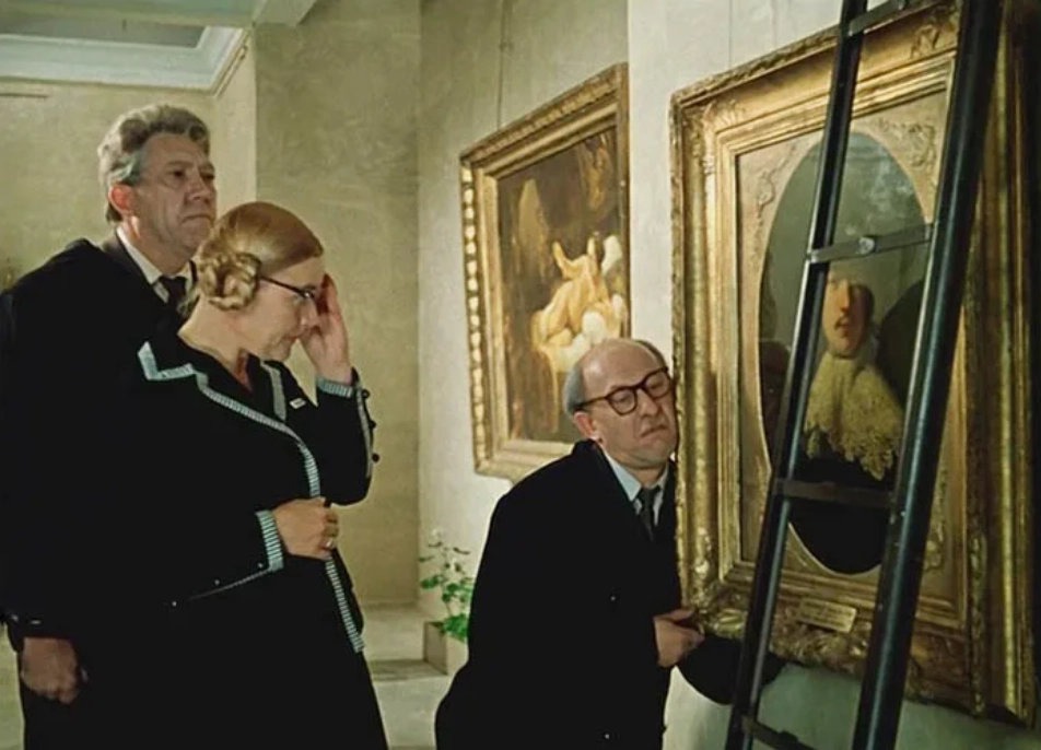 Юрий Никулин и Евгений Евстигнеев.