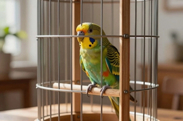 Большинство держит попугаев в тесных клетках. С точки зрения птицы, это тюрьма. 