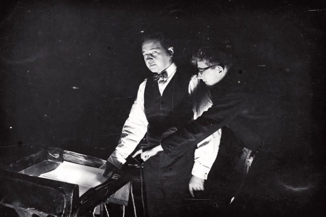Дмитрий Шостакович и Александр Гаук, 1930 год.