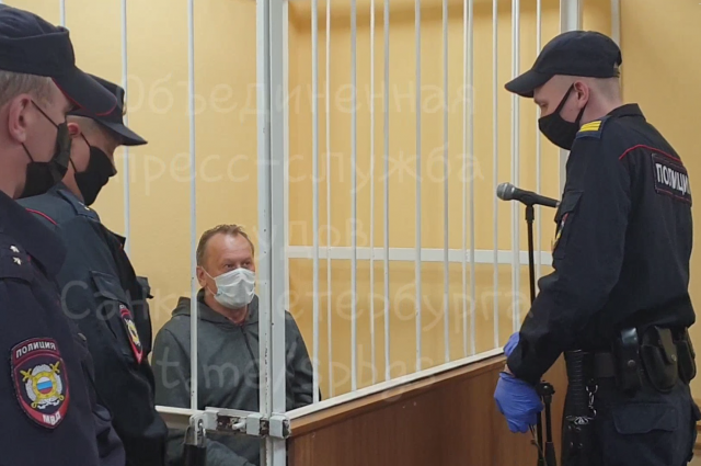 Геннадий Орлов в зале суда 18 октября 2020 года.