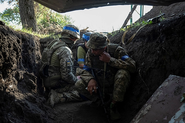 Украинские военнослужащие