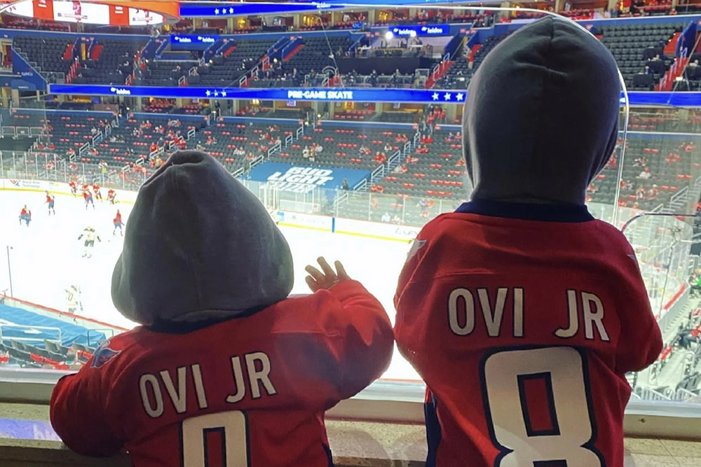 Дети Александра Овечкина.