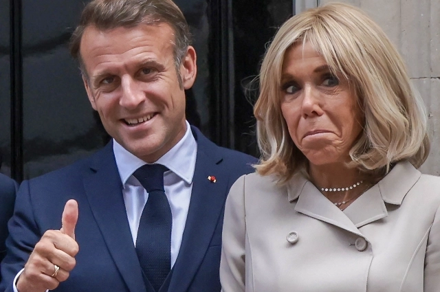 Эммануэль и Брижит Макрон.