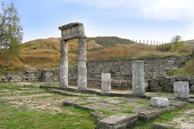 Пантикапейский пританей (здание, где проводились заседания членов совета города, а также суды).