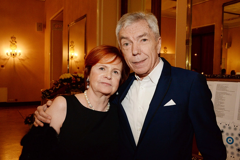 Юрий Никитин с женой Элеонорой.