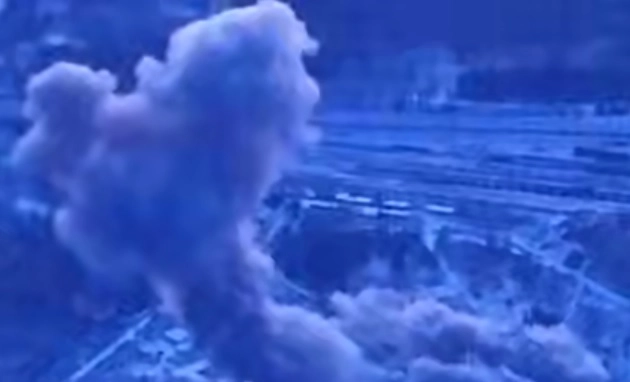 Удар по ВСУ в поселке Ковшаровка.