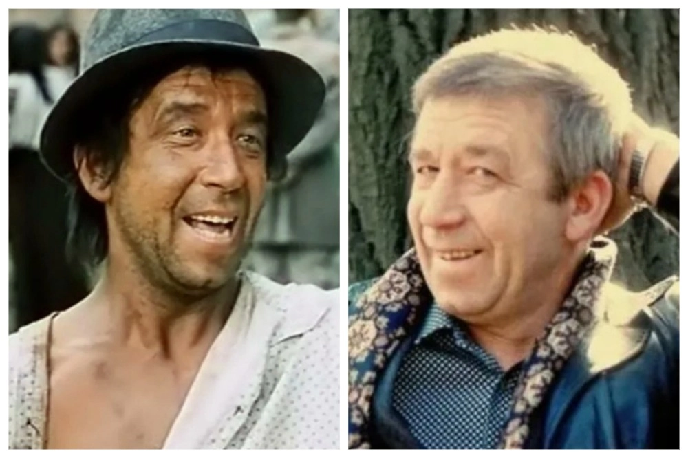 Борислав Брондуков. Слева - в роли Бучи.