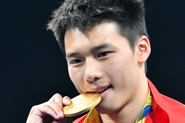 За «золото» Олимпиады китаец получает 50 тыс. долл.